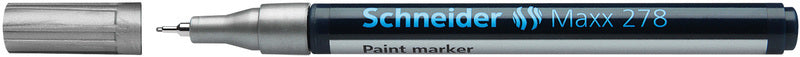 Schneider Lakmarker Maxx 278 0,8mm Zilver 10 Stuks