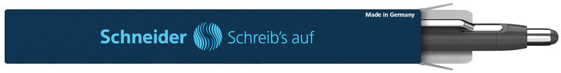 Schneider S-138612 Balpen Epsilon Huls Cool-grey Blauwschrijvend