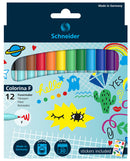 Schneider S-193091 Viltstift Colorina B Set à 12stuks