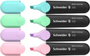 Schneider S-115098 Highlighter Job Pastel Kleur Ass. Etui A 4st.