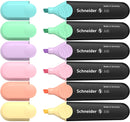 Schneider S-115097 Highlighter Job Pastel Kleur Ass. Etui A 6st.