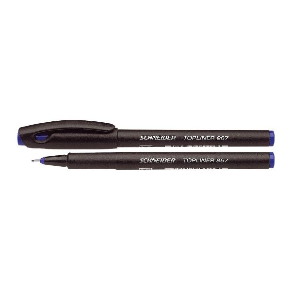 Schneider fijnschrijver 0.4mm blauw 10st