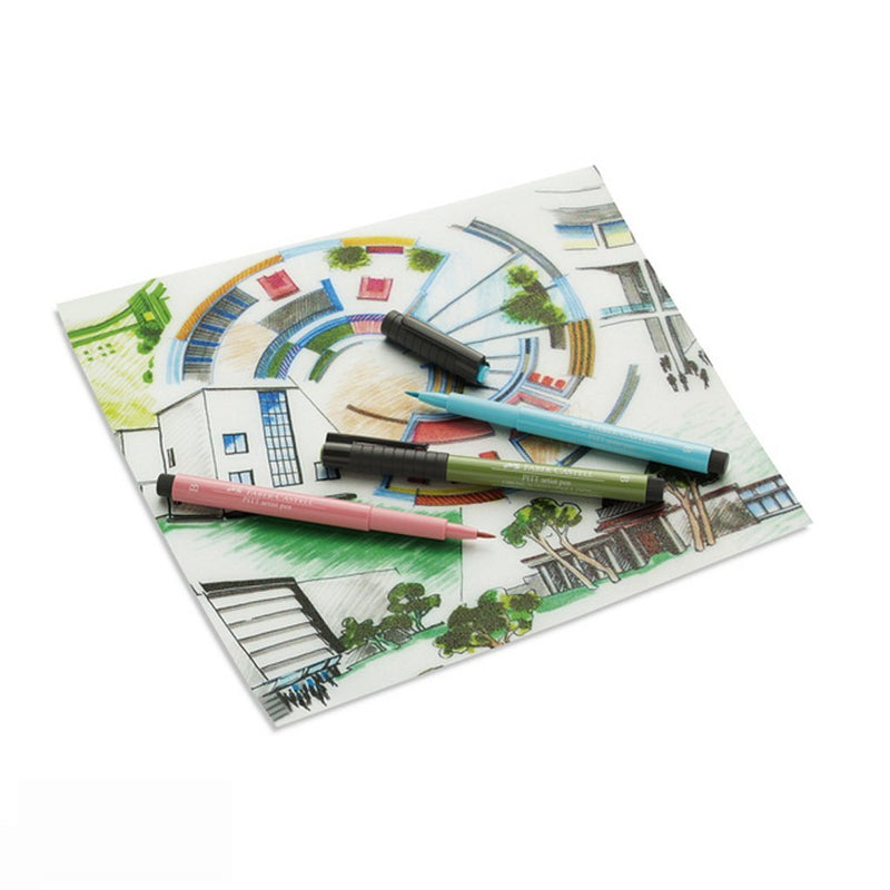 Faber Castell FC-167699 Artist Pen Big Brush Black 199 4 Stuks