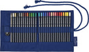 Faber Castell FC-114752 Roletui Met 27 Goldfaber Kleurpotloden, 1 Puntenslijper En 1 Goldfaber Potl
