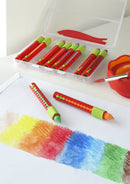 Faber Castell FC-120014 Aquarel Krijt Wateroplosbaar 10stuks