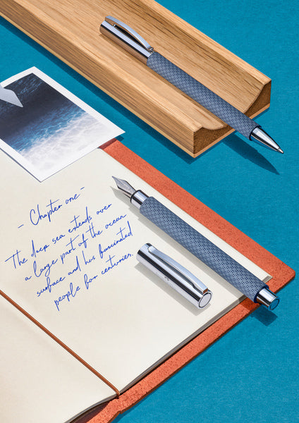 Faber Castell FC-147121 Vulpen Faber-Castell Ambition Opart Diep Water F