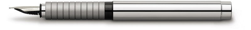 Faber Castell FC-148501 Vulpen Basic Metal Chrome F