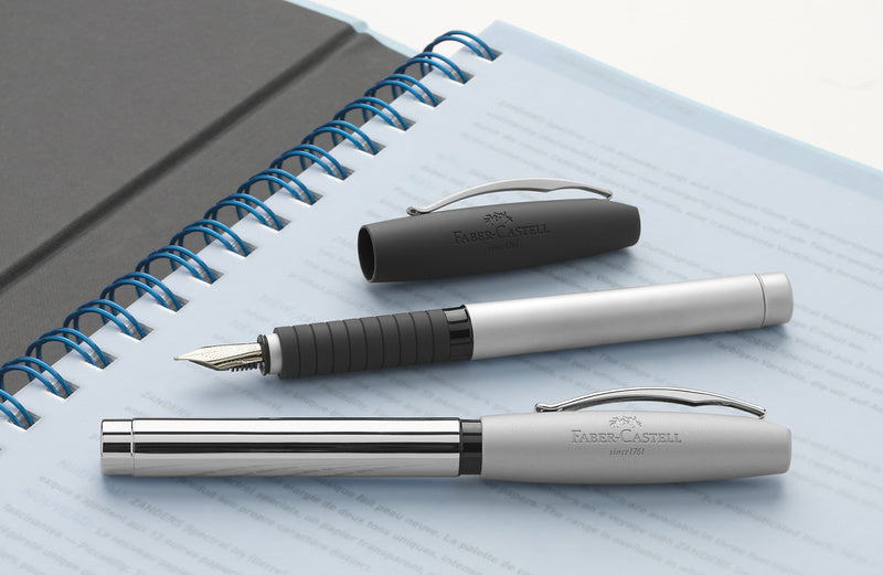 Faber Castell FC-148520 Vulpen Basic Metal Mat Chrome M