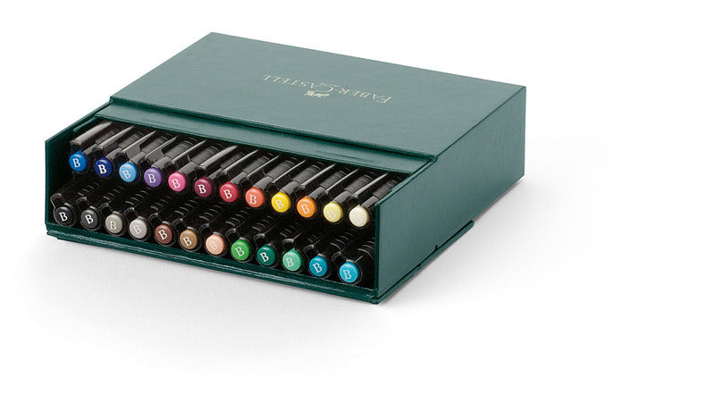 Faber Castell FC-167147 Tekenstift Pitt Artist Pen Brush 24-delig Studiobox