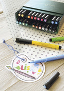 Faber Castell FC-167147 Tekenstift Pitt Artist Pen Brush 24-delig Studiobox