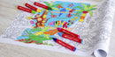 Faber Castell FC-201397 Tekenrol Zelfklevend Met Jungle- En Onderwatermotief