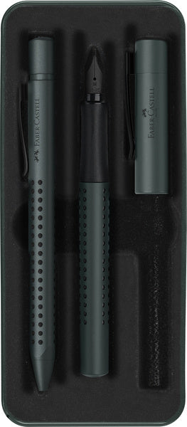 Faber Castell FC-201535 Balpen En Vulpen Faber-Castell Grip Mistletoe In Giftbox