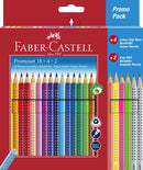 Faber Castell Kleurpotlood Grip 18 + 4 + 2 Doos 5 Sets