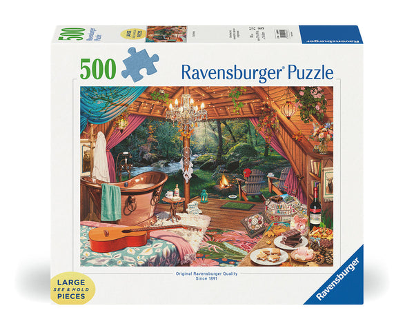 Puzzel 500 stukjes Cozy Glamping