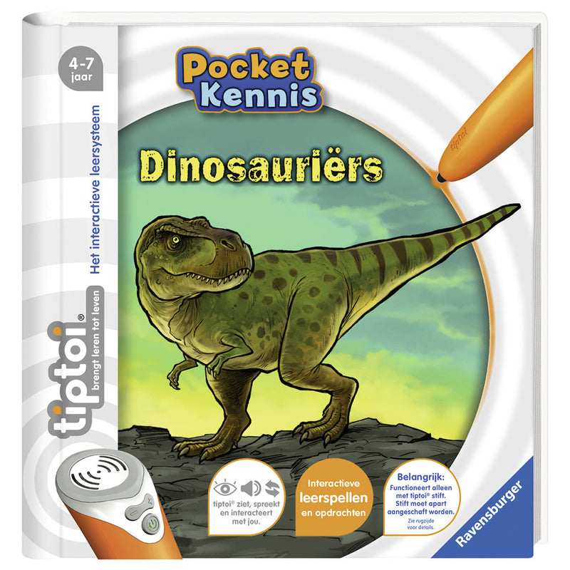 Tiptoi boek Pocket Dinosaurussen