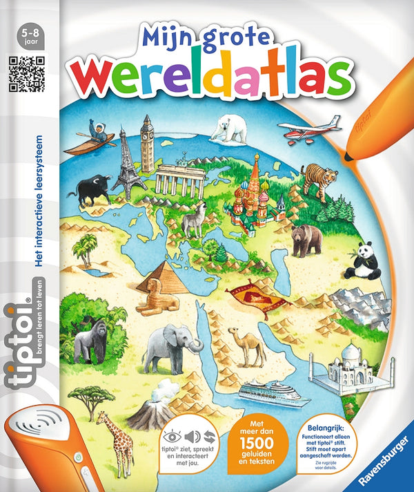 Tiptoi boek Mijn grote wereldatlas