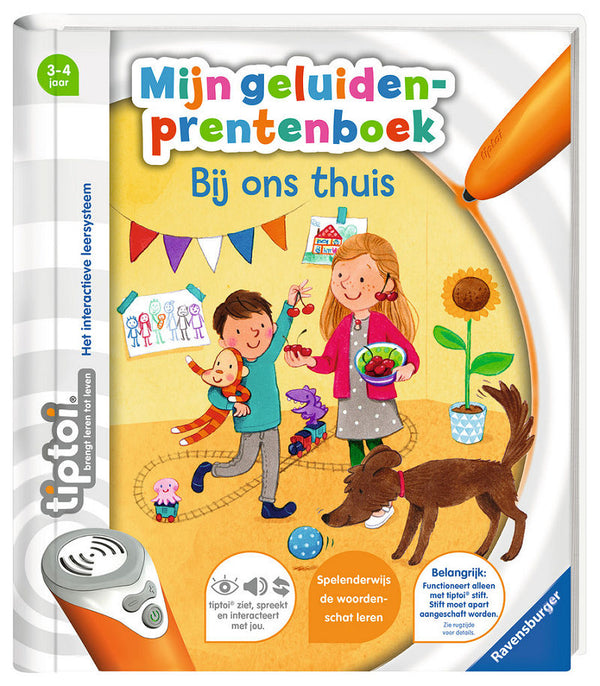 Tiptoi Mijn Geluiden Prentenboek - Bij ons Thuis