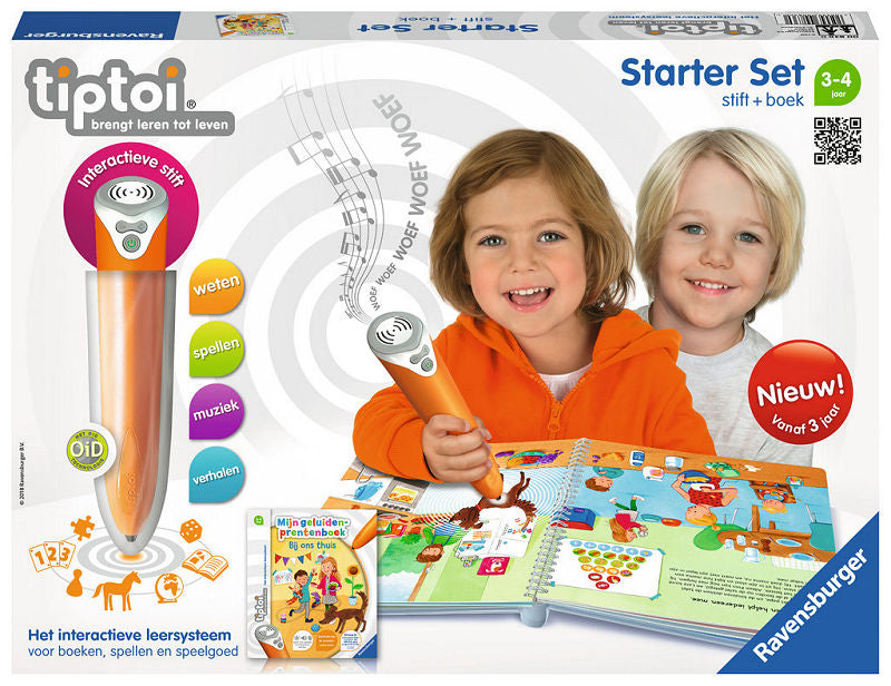 Tiptoi starterset - Geluiden Prentenboek