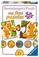 Ravensburger Dieren en hun Kleintjes Puzzel, 9x2st.