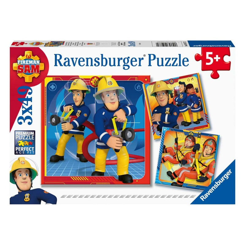Puzzel 3x49 stukjes Onze held Sam