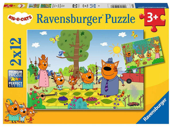 Ravensburger puzzel 2x12 stukjes 050796