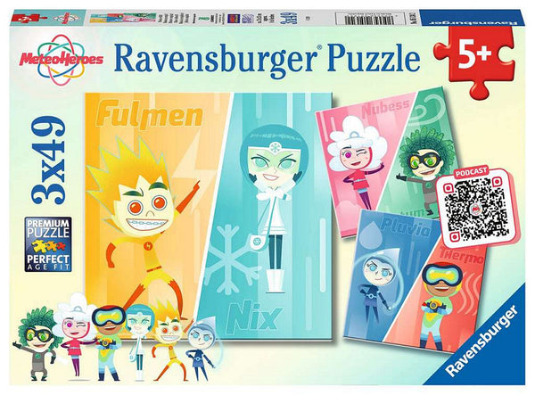 Puzzel 3x49 stukjes Missie volbracht