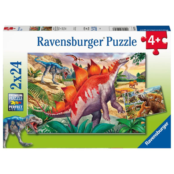 Legpuzzel Wilde Oertijden, 2x24st.