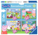 Ravensburger Legpuzzel Peppa Pig 4in1, 24st.