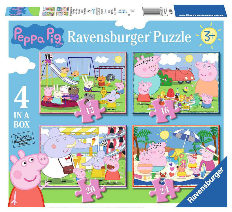 Legpuzzel Peppa Pig 4in1, 24st.