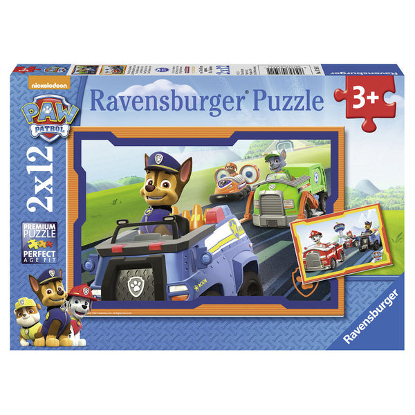 PAW Patrol Puzzel - PAW Patrol in Actie, 2x12st.