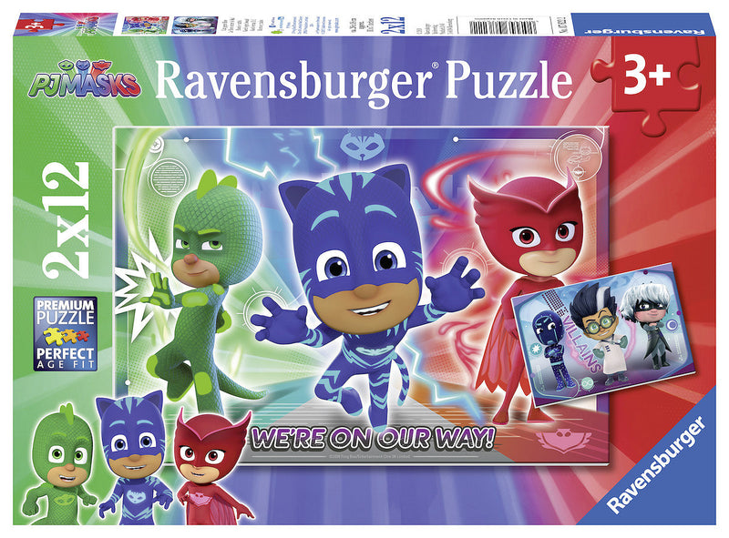 Puzzel 2x12 stukjes PJM Goed tegen kwaad