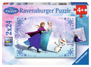 Ravensburger Disney Frozen Puzzel: Zussen voor altijd, 2x24st.