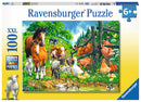 Ravensburger Puzzel Dierenbijeenkomst, 100st. XXL