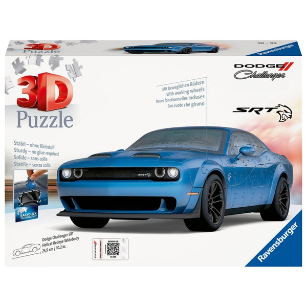 Ravensburger 3D Puzzel - Dodge Challenger Hellcat Redeye