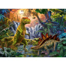 Oase van Dinosaurussen Puzzel, 100st. XXL