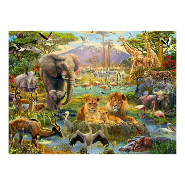 Dieren van de Savanne Puzzel, 200st. XXL