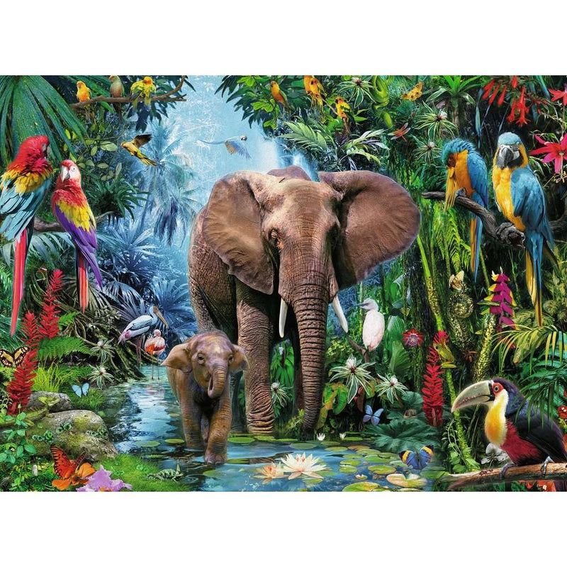 Olifanten in de Jungle, 150st. XXL