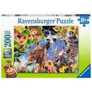 Ravensburger XXL Puzzel Selfie Boerderijdieren 200 Stukjes