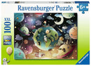 Puzzel 100 XXL  Fantasie Planeten