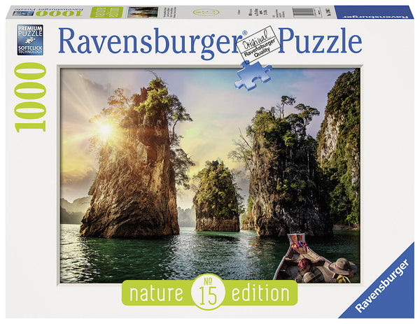 Puzzel 1000 stukjes Three rocks in Cheow, Thailand