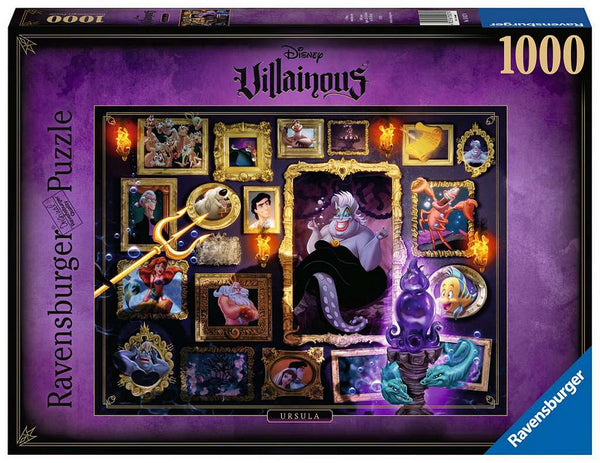 Ravensburger Puzzel Disney Villainous Ursela 1000 Stukjes