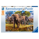 Ravensburger Puzzel Olifantenfamilie 500 Stukjes