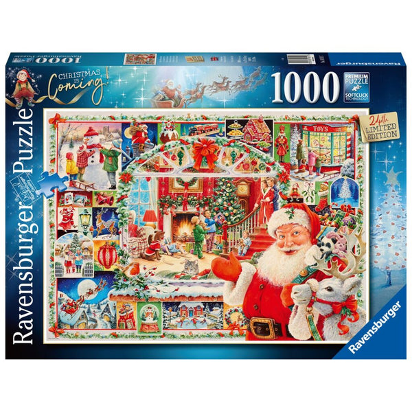 Ravensburger Puzzel Christmas Is Coming 1000 Stukjes