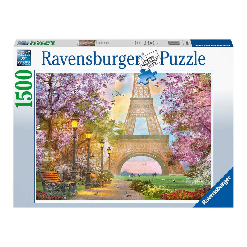 Ravensburger Puzzel Lente in Parijs 1500 Stukjes
