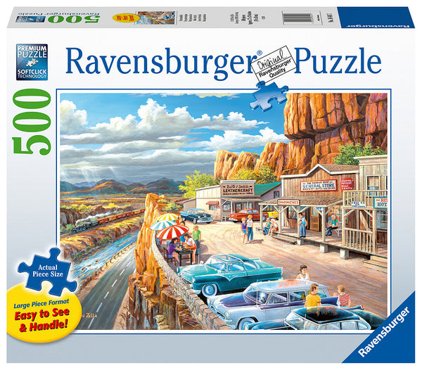 Volwassenen Puzzel 500 stukjes Salzburg Uitzicht