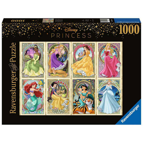 Ravensburger Puzzel Art Nouveau Disney Prinsessen 1000 Stukjes