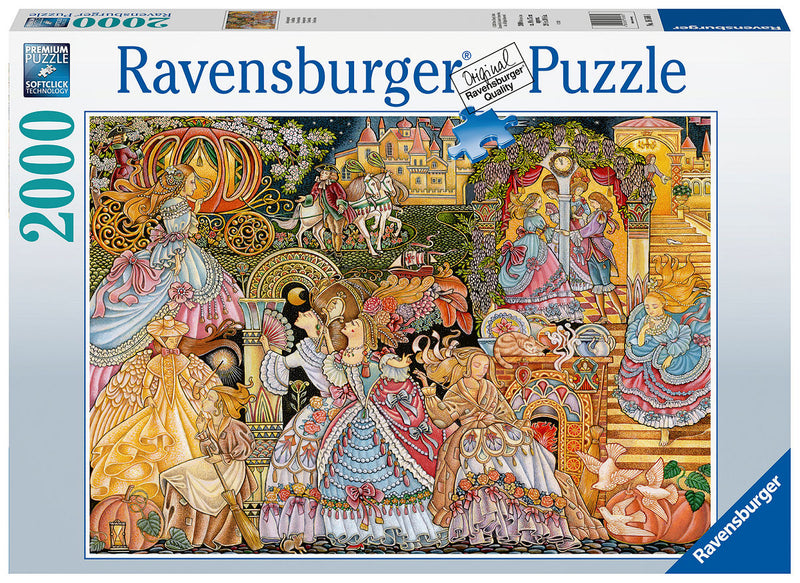 Puzzel 2000 st.WD: Cinderella The Glass Slipper