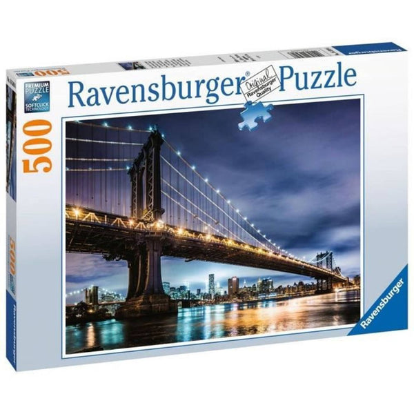 Volwassenen Puzzel 500 stukjes NY, de stad die nooit slaapt