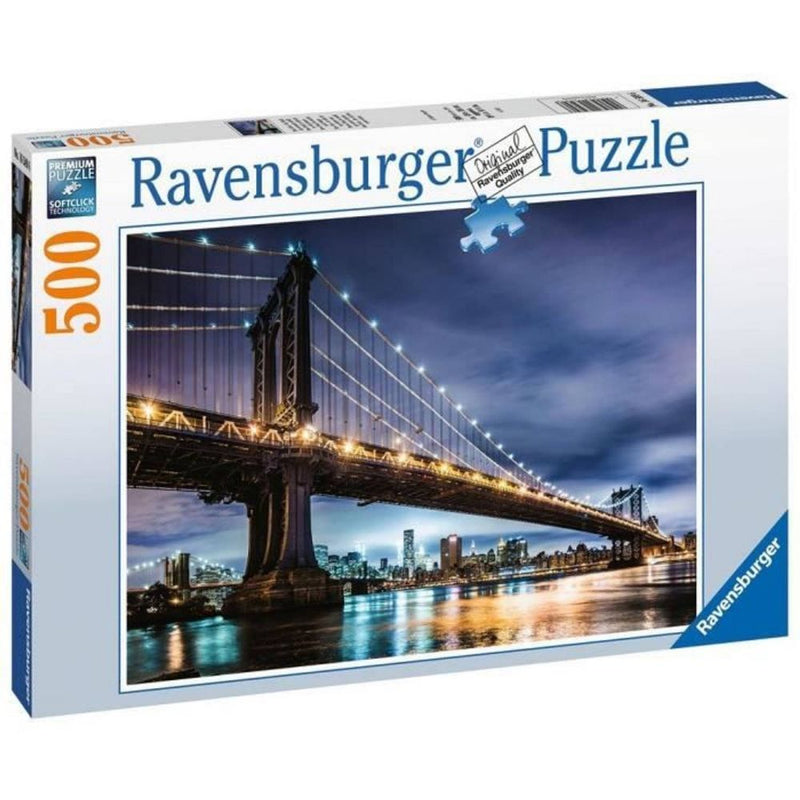 Volwassenen Puzzel 500 stukjes NY, de stad die nooit slaapt