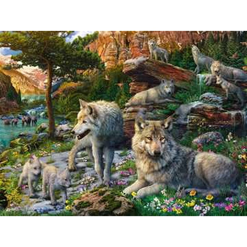 Ravensburger Puzzel Wolfroedel 1500 Stukjes